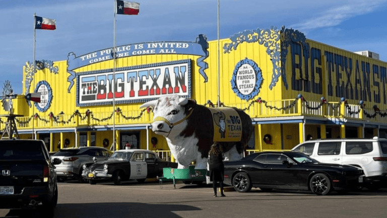 The Big Texan in Amarillo, TX 72oz Steak Challenge
