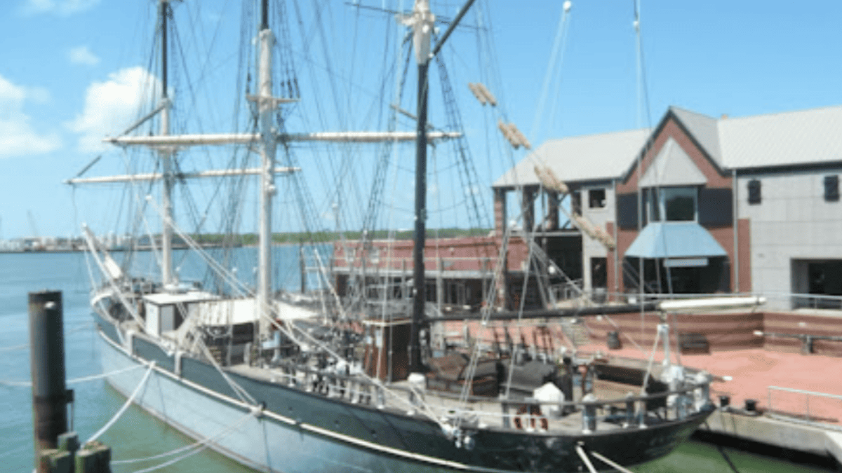 ship at texas seaport museum