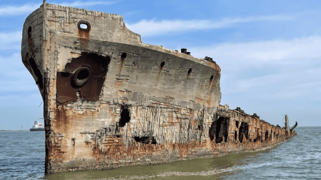 old ship on harbor tours galveston texas